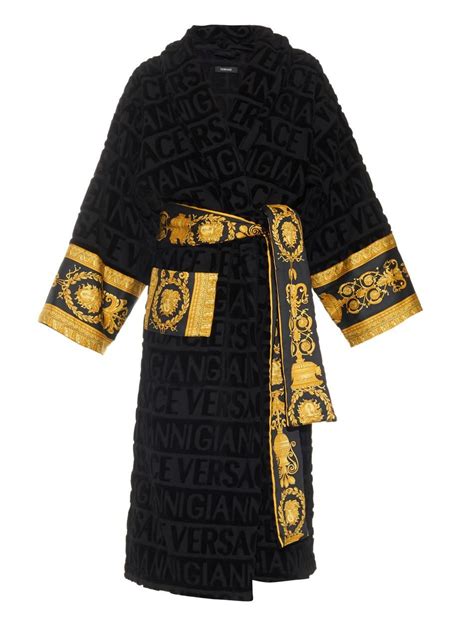 versace dressing gown multicolor|alibaba Versace bathrobe.